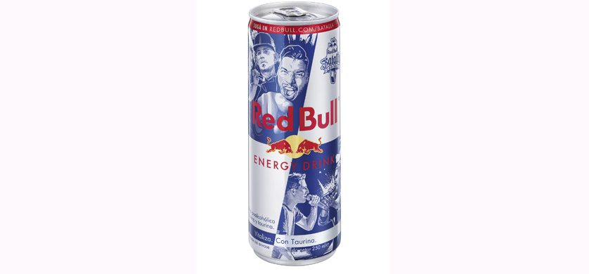 Red Bull presenta una lata de edición limitada de Batalla de los Gallos