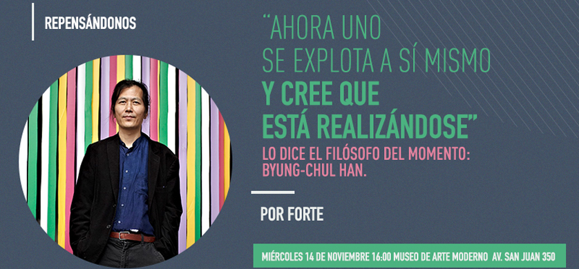 Orgánica invita a reflexionar sobre el filósofo del momento: Byung-Chul Han