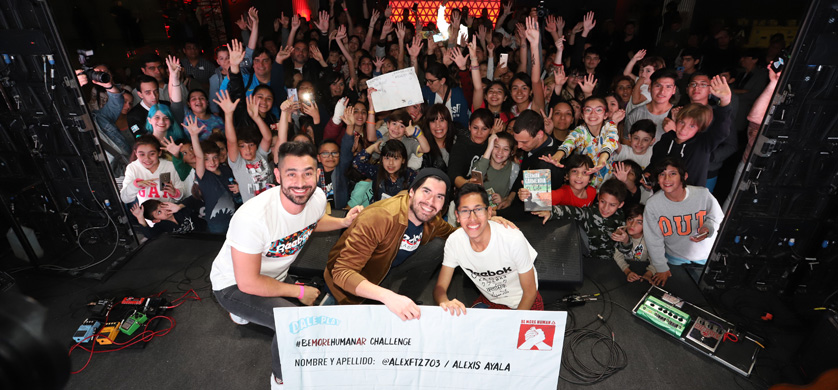 Reebok celebró junto al youtuber Germán Garmendia