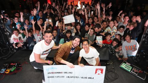 Reebok celebró junto al youtuber Germán Garmendia