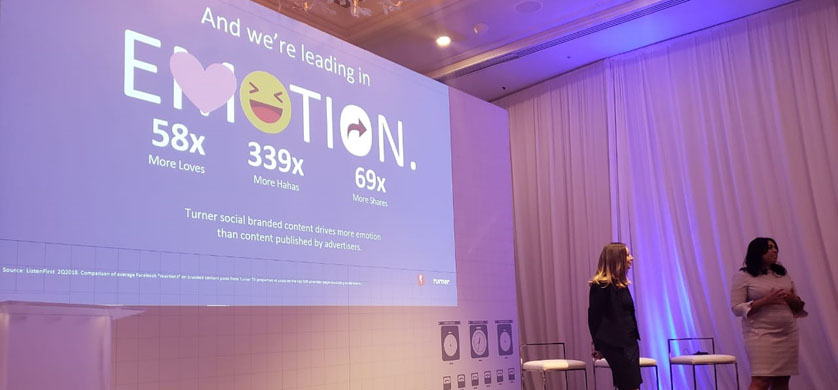 Turner desplegó sus alternativas publicitarias en redes en FOMLA 2018