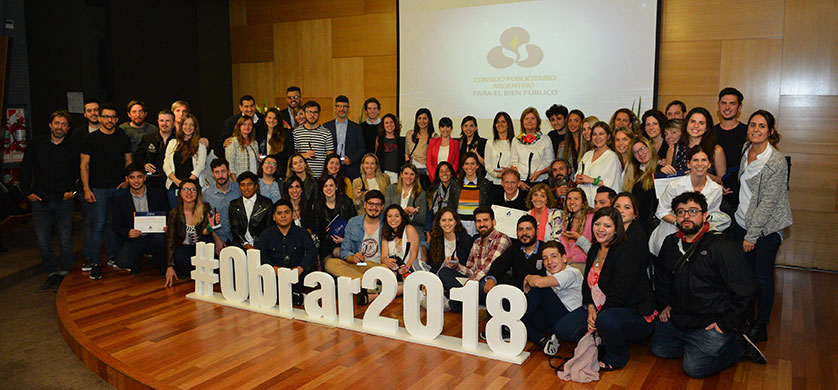 El consejo publicitario argentino entregó los premios obrar 2018