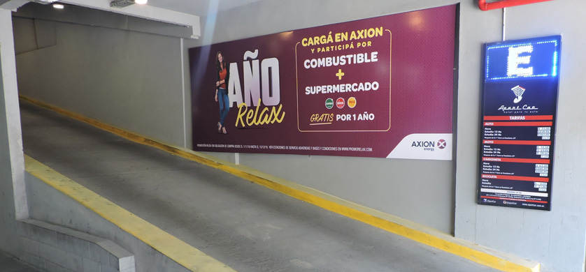 Axion en los parkings de Resting Car