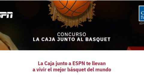 La Caja junto a ESPN te lleva a vivir el mejor básquet del mundo