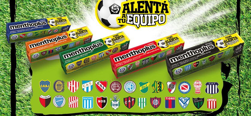 Menthoplus presenta la promo "Alentá a tu equipo"