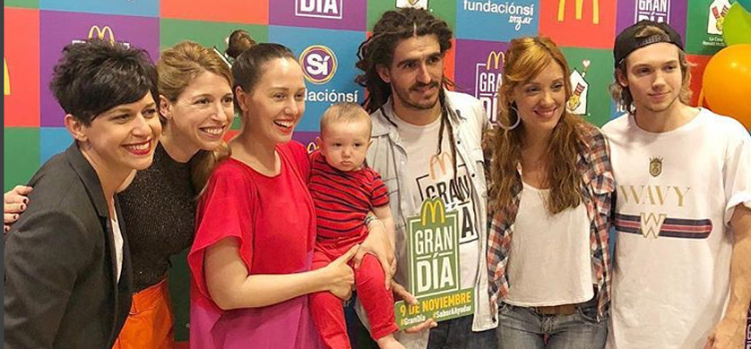 Radio La Red acompañó el "Gran día Feliz" de McDonald´s