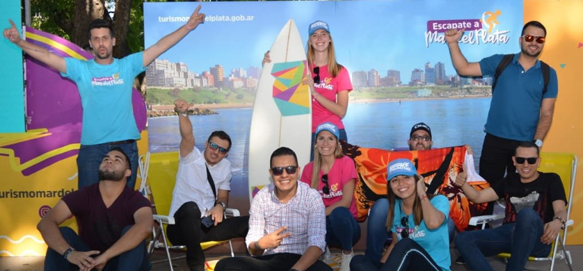 “Escapate a Mar de Plata” visitó la ciudad de Mendoza