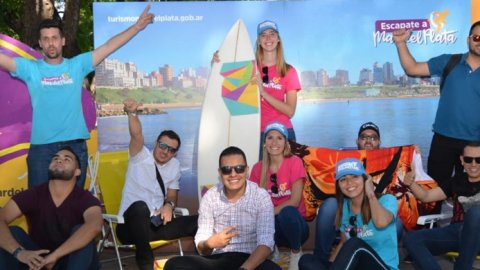 “Escapate a Mar de Plata” visitó la ciudad de Mendoza