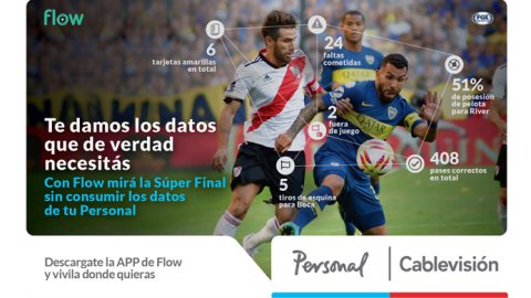 R/GA creó para Personal y Cablevisión un comercial por la final de la Libertadores