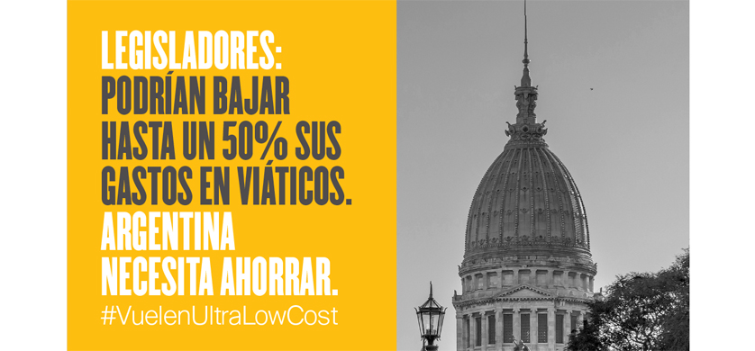 Flybondi lanzó un spot dirigido a los legisladores