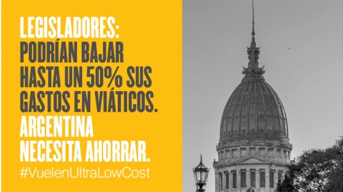 Flybondi lanzó un spot dirigido a los legisladores