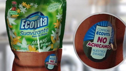 Ecovita lanzó la campaña "No achicamos nuestros envases"