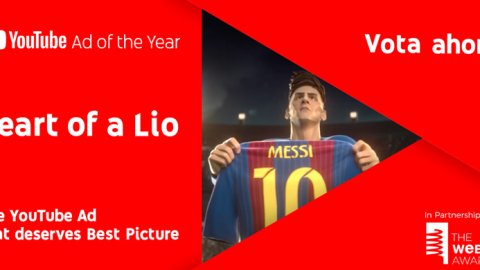 Una biopic animada de Messi, nominada al premio #TheYouTubeAd of The Year