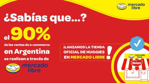 Huggies lanza su nueva tienda oficial en Mercado Libre