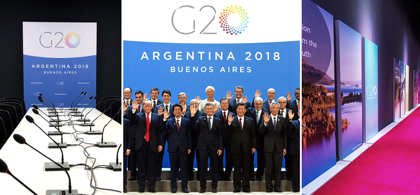 Bridgerconway realizó la identidad visual del G20