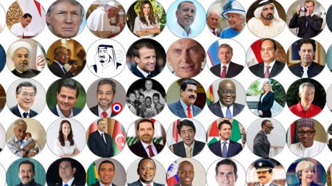 Ranking de popularidad de líderes mundiales en Instagram
