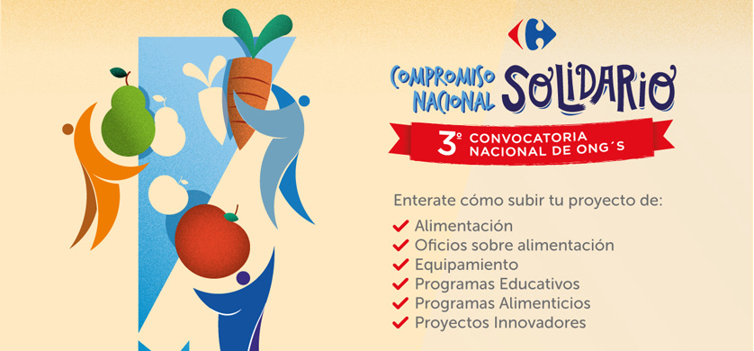Carrefour presenta su "Compromiso Nacional Solidario"