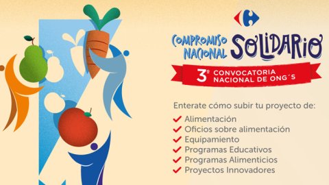 Carrefour presenta su "Compromiso Nacional Solidario"