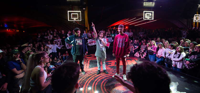 Vorterix y DAMN! en la final del Nike Battle Force