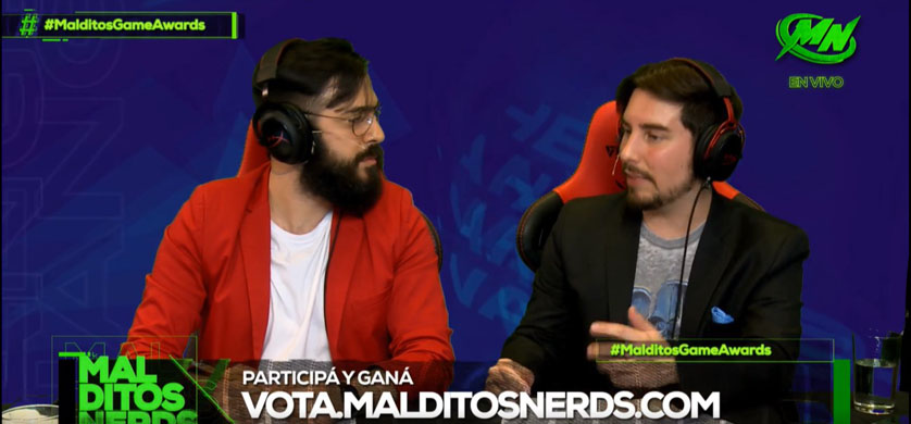 Malditos Nerds y The Game Awards Powered by Claro