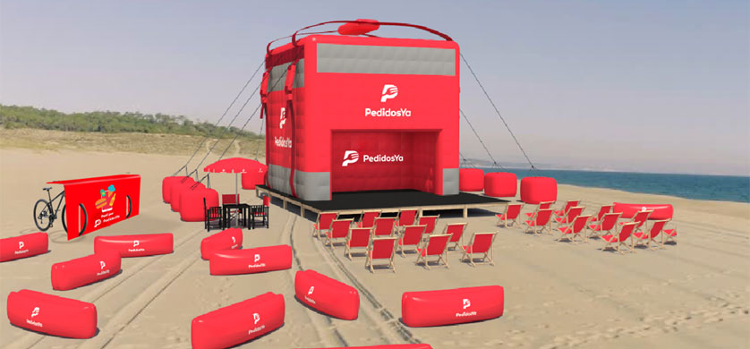 PedidosYa está presente en la Costa Argentina