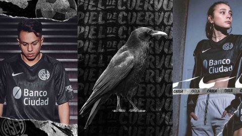Nike y R/GA crearon "Piel de Cuervo", la identidad visual de las nuevas camisetas de San Lorenzo