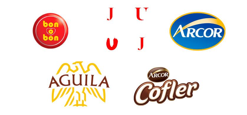 The Juju fue elegida por Arcor para trabajar las marcas bon o bon, Cofler y Aguila