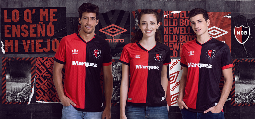 Umbro presentó la nueva camiseta oficial de Newell´s Old Boys