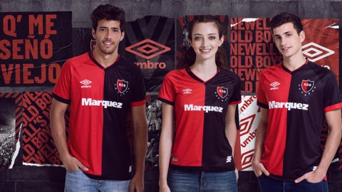 Umbro presentó la nueva camiseta oficial de Newell´s Old Boys