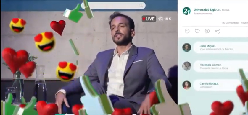 "Modelo Academia 21", la nueva campaña de Siglo 21