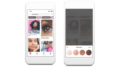 Pinterest quiere búsquedas de belleza más inclusivas para celulares
