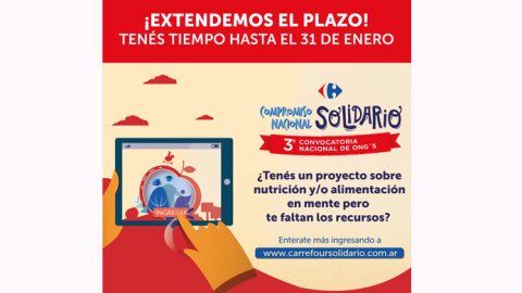 Carrefour convoca a ONG´s para proyectos de nutrición