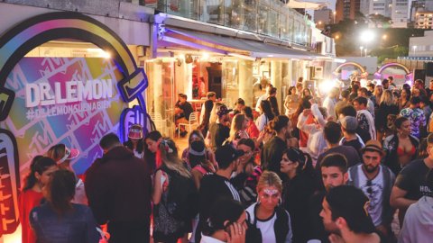 Acción de Dr. Lemon junto a MTV en Mar del Plata