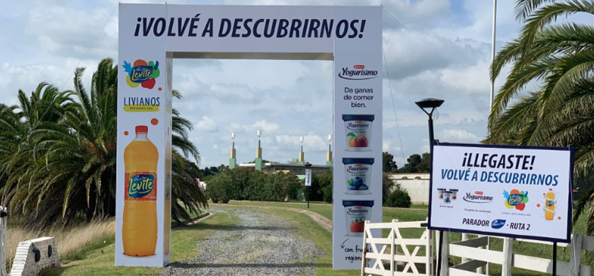 Miles de personas pasaron por el parador de Villa del Sur de la Ruta 2