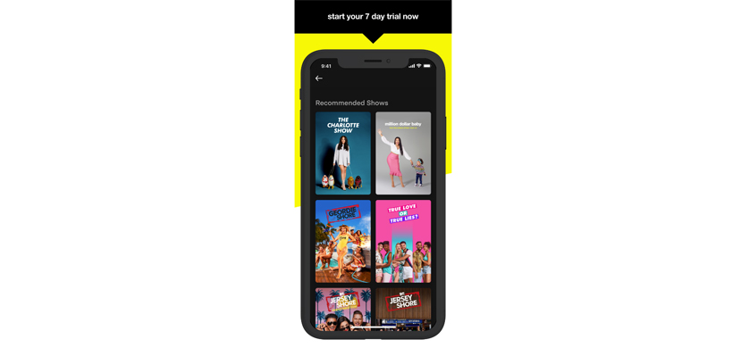 Viacom lanzó un servicio móvil SVOD en el Reino Unido