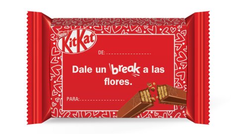Acción de KitKat para el Día de los enamorados
