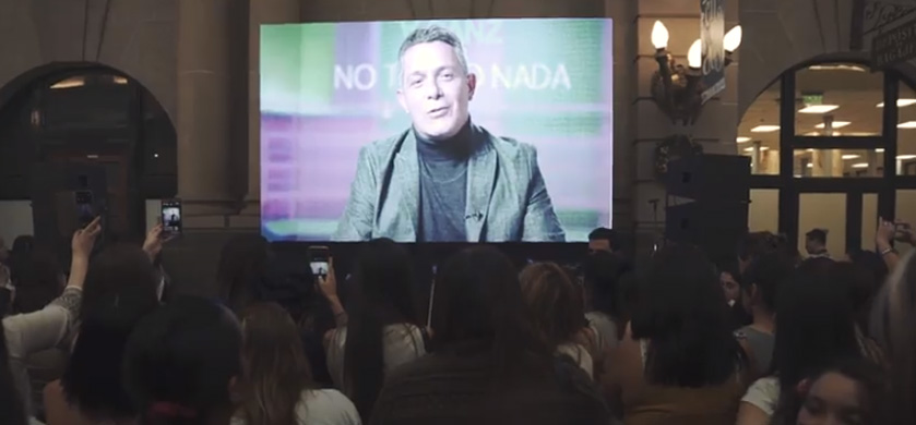 Alejandro Sanz eligió Retiro para presentar "No tengo nada"