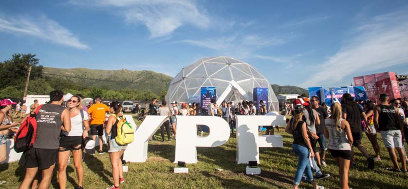 YPF cargó de energía el Cosquin Rock 2019