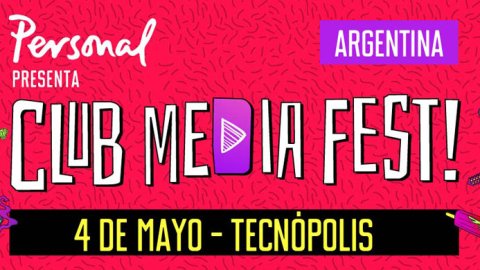 Vuelve a la Argentina el Club Media Fest