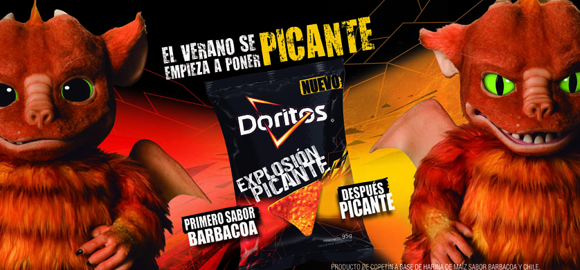 Con una campaña integral, Doritos lanzó Explosión Picante
