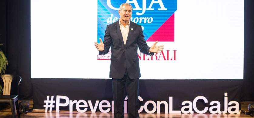 La Caja presentó el audiovisual de “Prevení en la Ruta” en un evento