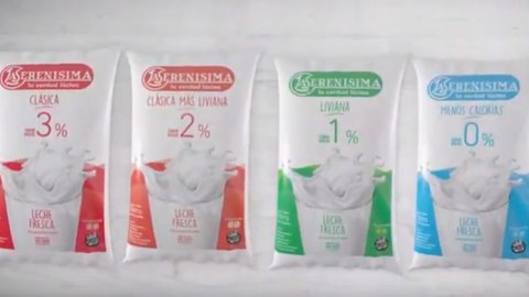 La Serenísima presenta su nueva "Línea de Leches 3210"