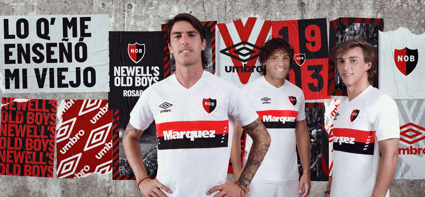 Umbro lanza la camiseta alternativa de Newell´s Old Boys