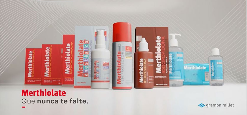 “Que nunca te falte”, la campaña de Gramon Millet y ADN para Merthiolate