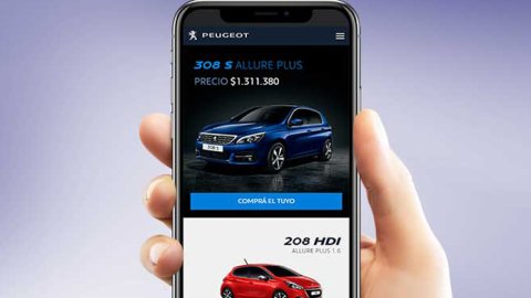 De la mano de ICOLIC, Peugeot desarrolló su primer e-commerce