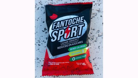 Fantoche lanzó su alfajor saludable