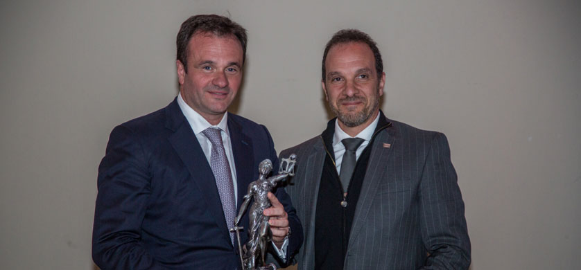 Juan Pablo Maglier de La Rural fue distinguido en los Premios Security