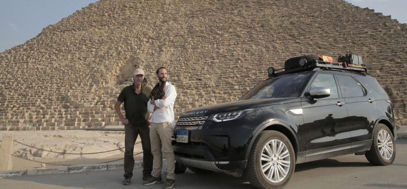 National Geographic estrena la serie "Los Fiennes redescubren Egipto"