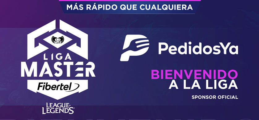 Pedidos Ya es nuevo sponsor de la Liga Máster Fibertel