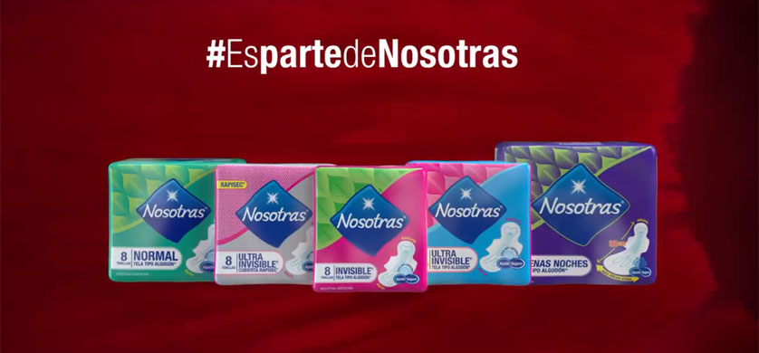 Tratar la menstruación con naturalidad, la nueva campaña de Nosotras